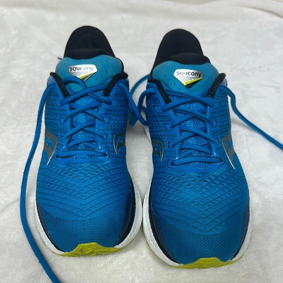 Saucony Triumph 18 S20595-55 Men's Cobalt Blue Running Shoes US 10 MSRP $160
